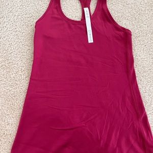 Lululemon Cool Racerback Tank size 6 . Red NWOT
